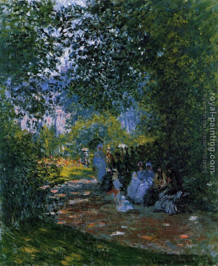 Claude Oscar Monet : The Parc Monceau, Paris III